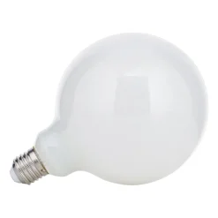 LED bollamp E27 9W G125 2.700K opaal dimbaar