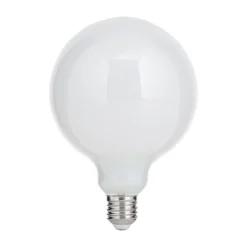 LED bollamp E27 9W G125 2.700K opaal dimbaar