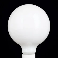 LED bollamp E27 9W G125 2.700K opaal dimbaar