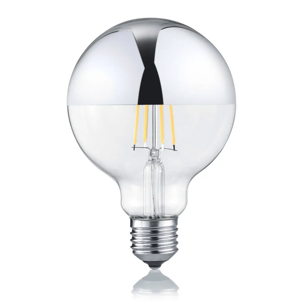 LED bollamp E27 7W 2.700K dimbaar spiegelkop
