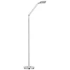 LED booglamp Evolo CCT, mat nikkel/chroom