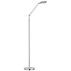 LED booglamp Evolo CCT, mat nikkel/chroom