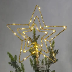 LED boomtop Topsy, 3D-ster batterijvoeding