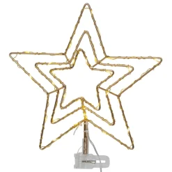 LED boomtop Topsy, 3D-ster batterijvoeding