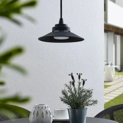 LED buiten hanglamp Cassia, donkergrijs