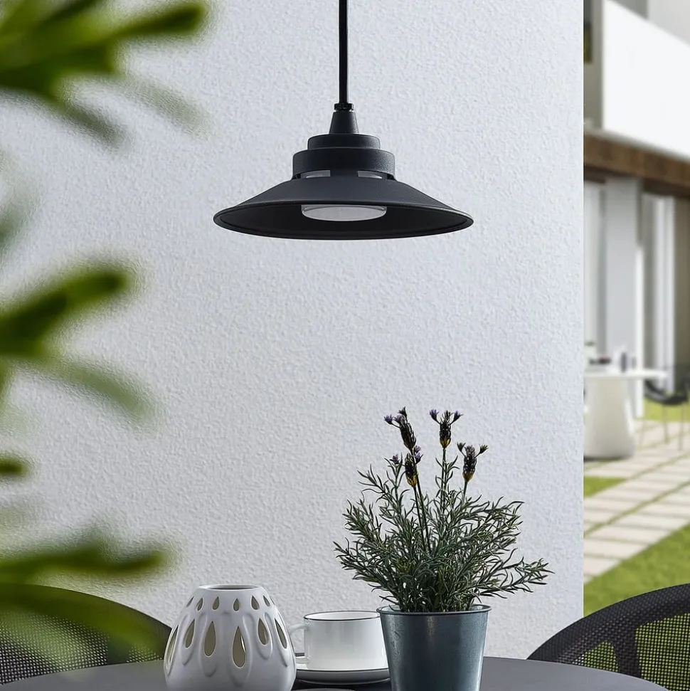 LED buiten hanglamp Cassia, donkergrijs