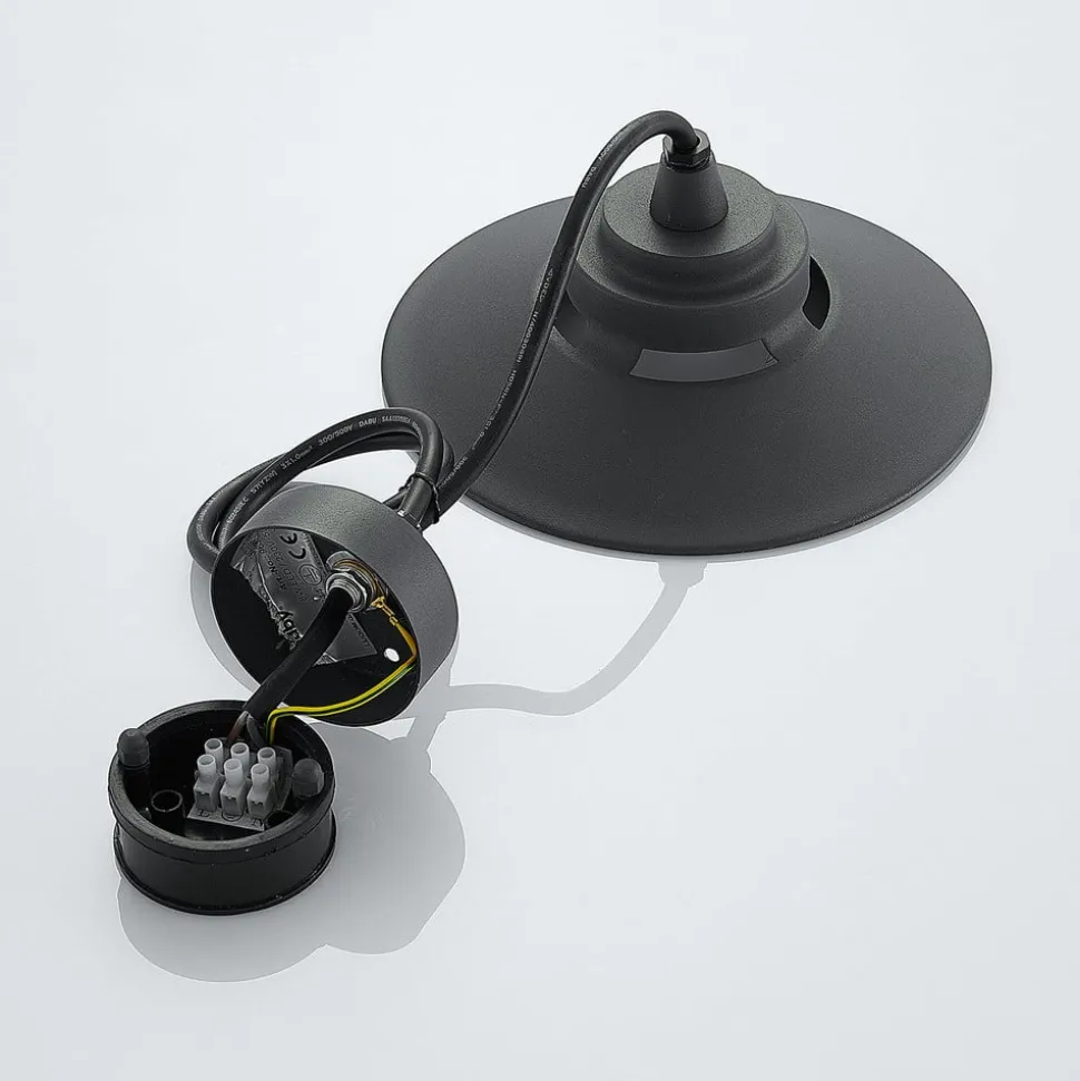 LED buiten hanglamp Cassia, donkergrijs