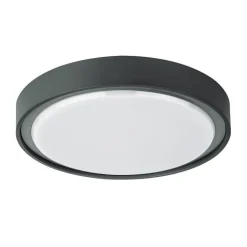 LED buiten plafondlamp Anabella, donkergrijs