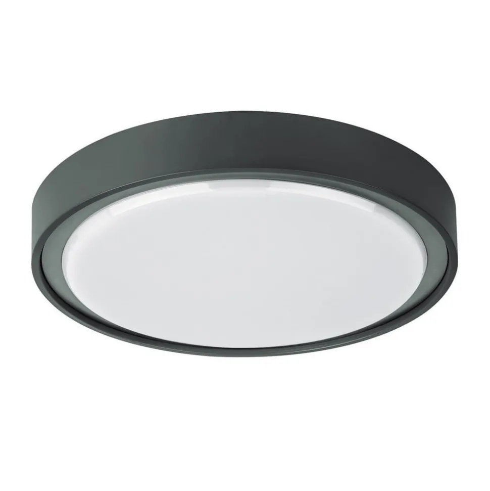 LED buiten plafondlamp Anabella, donkergrijs