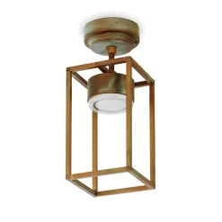 LED buiten plafondlamp Cubic 3373 antiek