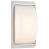 LED buiten wandlamp 052, roestvrij staal, glas, bewegingsmelder