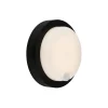 LED buiten wandlamp 3765015, sensor, zwart