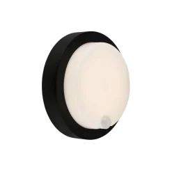 LED buiten wandlamp 3765015, sensor, zwart