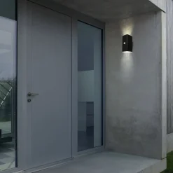 LED buiten wandlamp 3788015, zwart, sensor, omhoog/omlaag