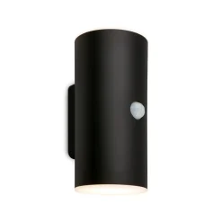 LED buiten wandlamp 3787015, zwart, sensor, omhoog/omlaag