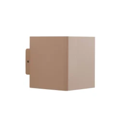 LED buiten wandlamp Aaron, beige, IP54, omhoog/omlaag