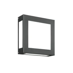 LED buiten wandlamp Aqua Legendo, antraciet