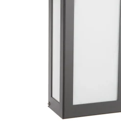 LED buiten wandlamp Aqua Rain, antraciet