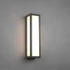 LED buiten wandlamp Fuerte, antraciet, aluminium, IP54