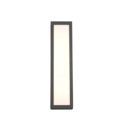 LED buiten wandlamp Fuerte, antraciet, aluminium, IP54