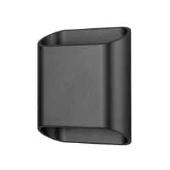 LED buiten wandlamp, grafiet, up & down, CCT, dimbaar, aluminium