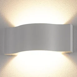 LED buiten wandlamp Jace, wit