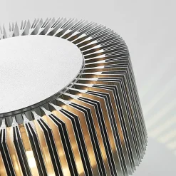 LED buiten wandlamp Keany, metaal, Ø 16 cm, IP54