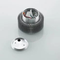 LED buiten wandlamp Keany, metaal, Ø 16 cm, IP54