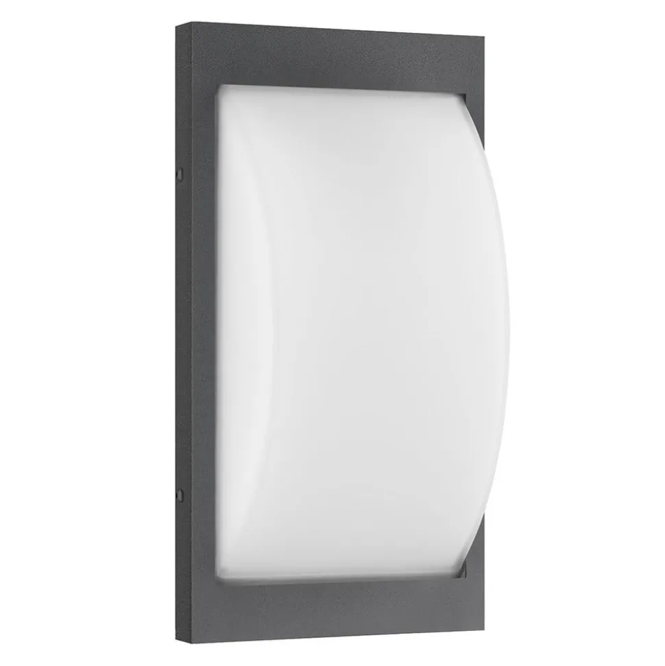 LED buiten wandlamp 069LEDSEN, grafiet, sensor