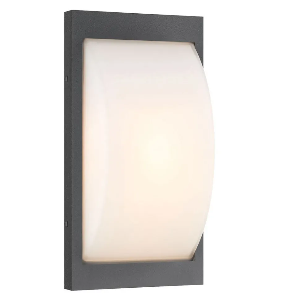 LED buiten wandlamp 069LEDSEN, grafiet, sensor