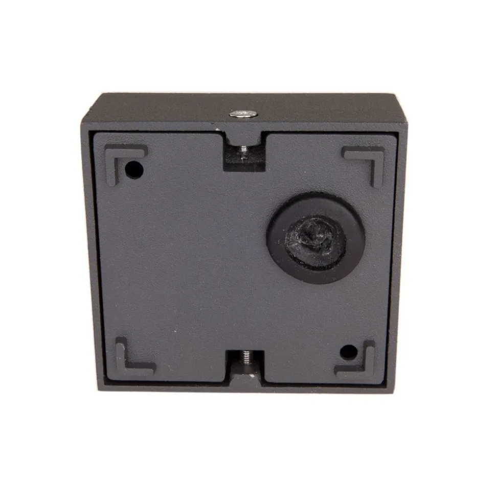 LED buiten wandlamp Marik, antraciet, metaal, IP54