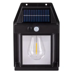 LED buiten wandlamp Mira, sensor, zwart, set van 2 IP44