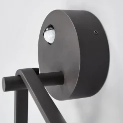 LED buiten wandlamp Mirco met sensor, ringvormig