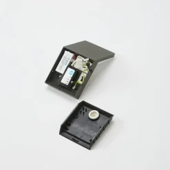 LED buiten wandlamp Nevio, metaal, antraciet, sensor