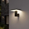 LED buiten wandlamp Olesia, vierkante vorm