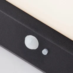 LED buiten wandlamp op zonne-energie 67418BK