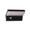 LED buiten wandlamp op zonne-energie 67417BK