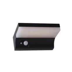 LED buiten wandlamp op zonne-energie 67417BK
