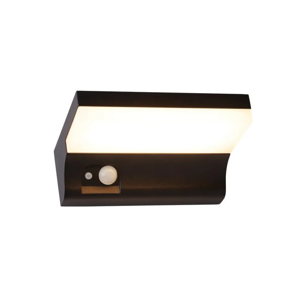 LED buiten wandlamp op zonne-energie 67417BK