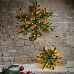 LED buitendecoratie Snowflake, op batterijen