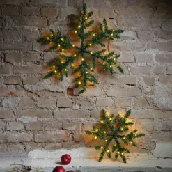 LED buitendecoratie Snowflake, op batterijen