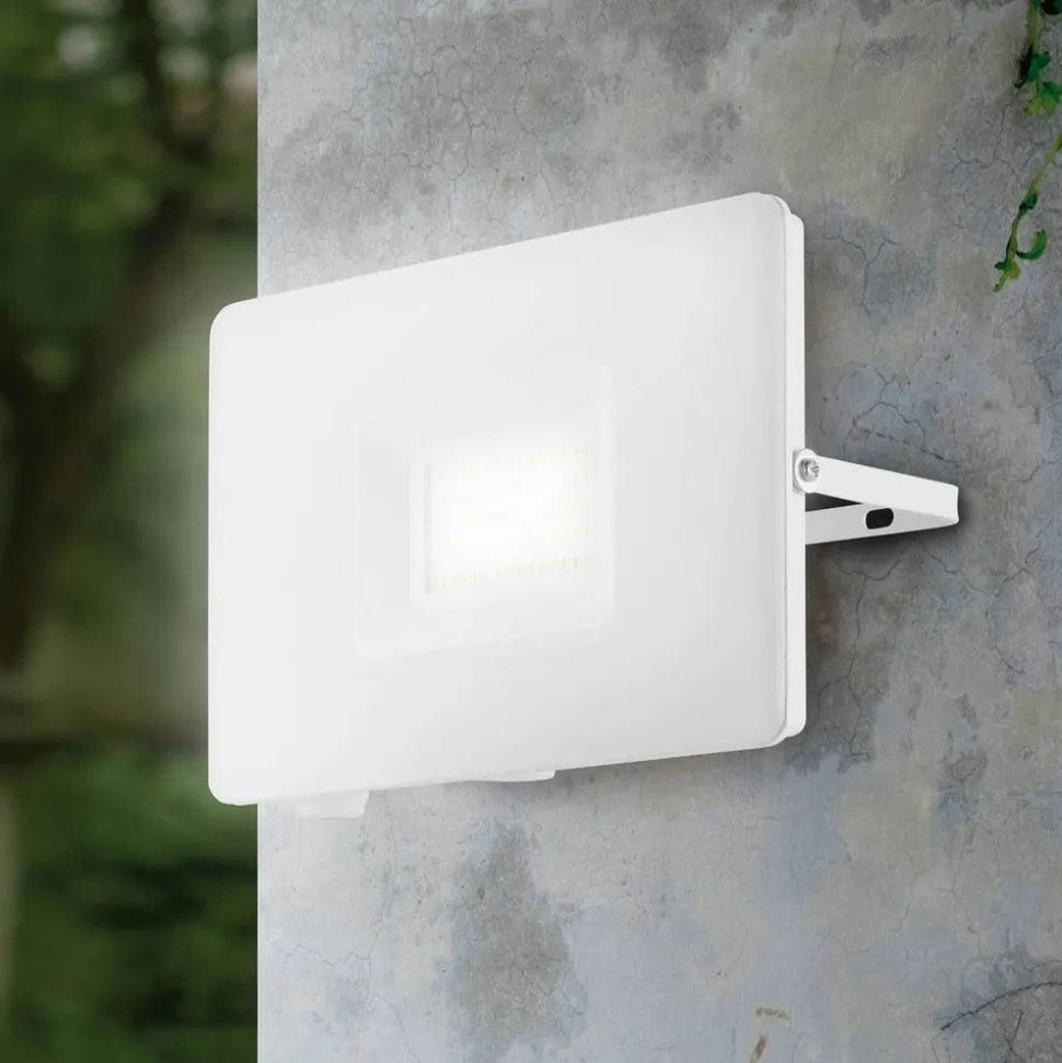 LED buitenspot Faedo 3 in wit, 50W