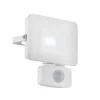 LED buitenspot Faedo 3 met sensor, wit, 10W