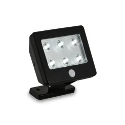 LED buitenspot Kollig met sensor, IP54, zwart