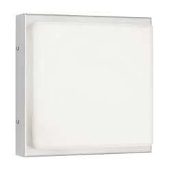 LED buitenwandlamp 046, bewegingsmelder, RVS