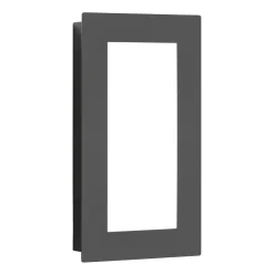 LED buitenwandlamp 3008 grafiet, bewegingssensor