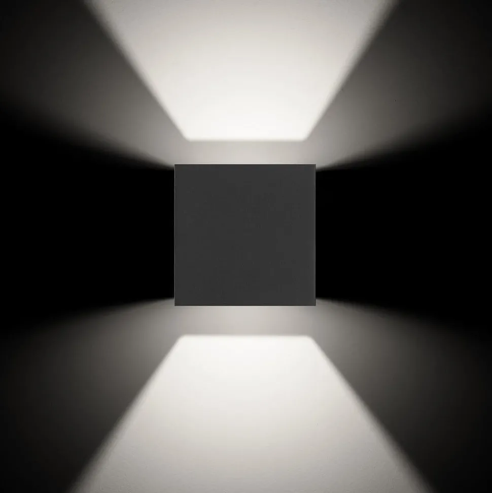 LED buitenwandlamp 9032 up/down antraciet