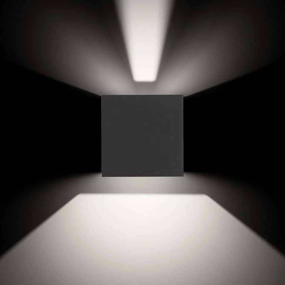 LED buitenwandlamp 9032 up/down antraciet