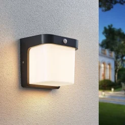 LED buitenwandlamp Adenike met sensor