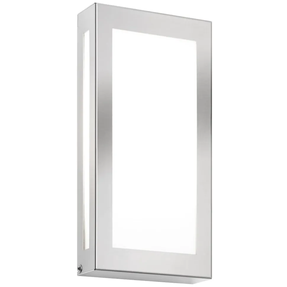 LED buitenwandlamp Aqua Rain mini, roestvrij staal